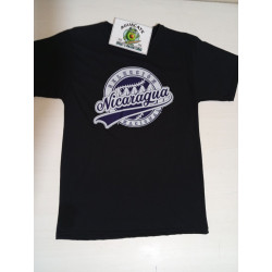 Camiseta Selección Nacional Nicaragua Negra – Sublimada Deportiva