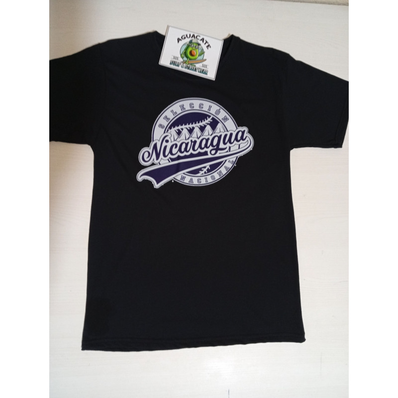 Camiseta Selección Nacional Nicaragua Negra – Sublimada Deportiva Camiseta Selección Nacional Nicaragua Negra – Sublimada Deportiva