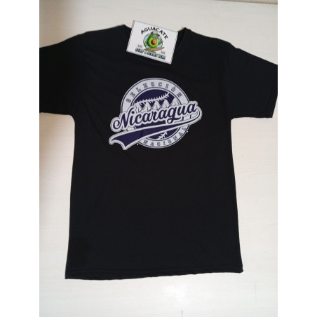 Camiseta Selección Nacional Nicaragua Negra – Sublimada Deportiva