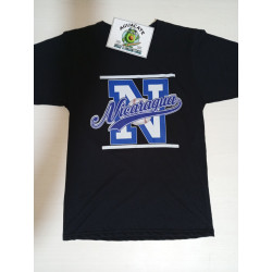 Camiseta Selección Nacional Nicaragua Negra – Sublimada Deportiva