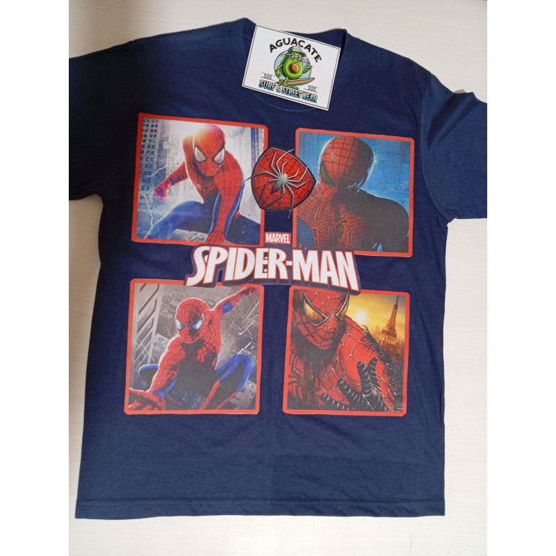 Camiseta Spider-Man Adulto | Estilo Marvel - Aguacate 505