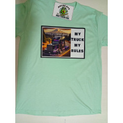 Camiseta TruckersRule "My Truck My Rules" - Aguacate Streetwear