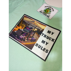 Camiseta TruckersRule "My Truck My Rules" - Aguacate Streetwear