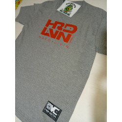Camiseta Monsta HRD LVN Gris – 100 % Algodón | Ropa Gym