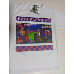 Camiseta FC Barcelona Blanca – Adulto | Edición Histórica