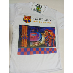 Camiseta FC Barcelona Blanca – Adulto | Edición Histórica
