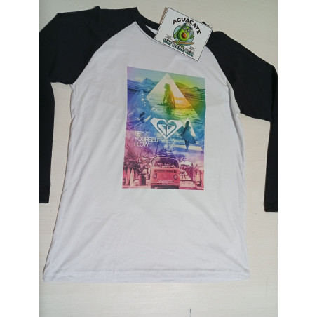 Camiseta Roxy DryFit Let Yourself Flow – Manga Larga 70/30