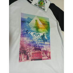 Camiseta Roxy DryFit Let Yourself Flow – Manga Larga 70/30