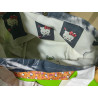 Bolso de tela Hello Kitty artesanal Tie Dye