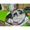 Bolso de tela Hello Kitty artesanal Tie Dye