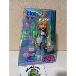 Bratz Muñeca de moda Alwayz Cloe con 10 accesorios y póster