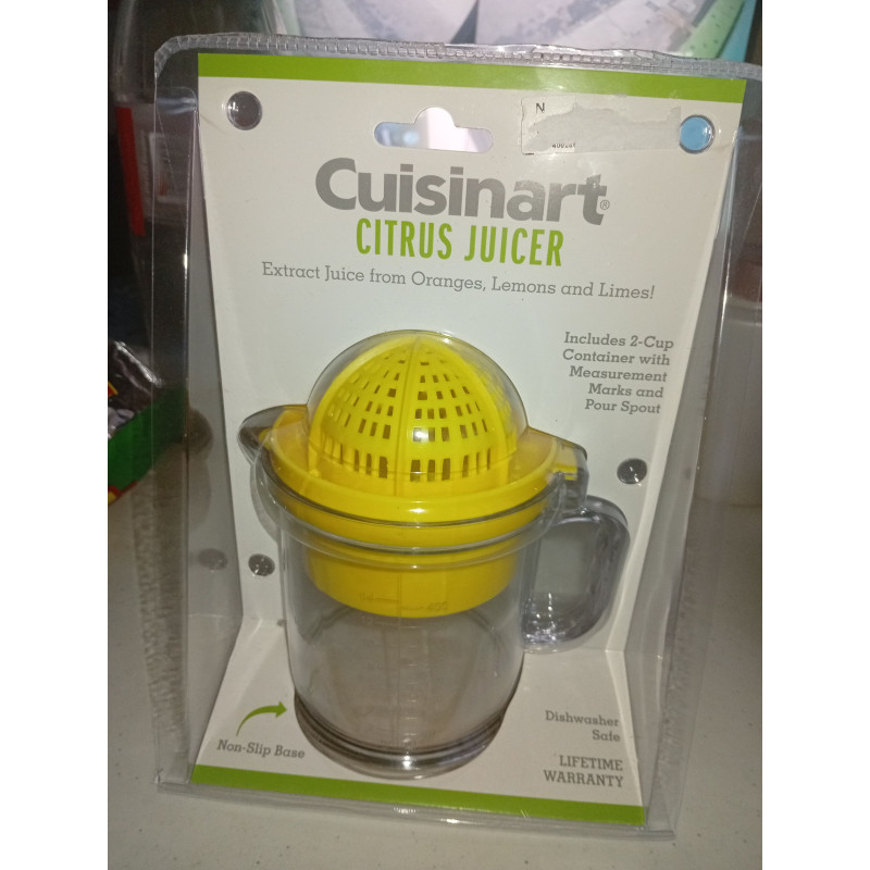 Exprimidor de cítricos 400 ML marca cuisinart