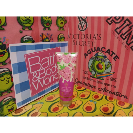 Strawberry Pound Cake – Crema Bath & Body Works 226g | Dulce e Hidratante