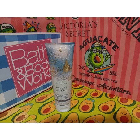 Sweater Weather – Crema Corporal Bath & Body Works 226g | Aroma Fresco de Otoño